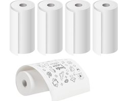 foto van Mini Printer Refill Pack 5 Printrollen - rollen - Navulverpakking - Ilona pocket printer - Ilona mini printer