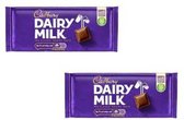 Cadbury Dairy Milk - Original Bar - 110g x 2 - ( Chocolade) - (Engeland) - (England)