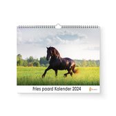 XL 2024 Kalender - Jaarkalender - Fries Paard