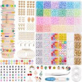 Zelf sieraden maken - DIY kralenset - Doe-het-zelf voor kinderen en volwassenen - Kettingen, armbanden, oorbellen - Sieradenset - Kerstcadeau