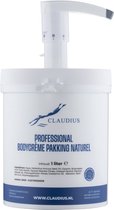 Professional Bodycrème Pakking - Naturel - 1 liter - in handige salonverpakking