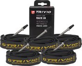 Trivio - Binnenband Racefiets 700X18/25C SV 42MM Presta 5 stuks voordeelpakket
