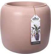 Elho Pure Beads 40 - Grote Plantenbak - Binnen & Buiten - Gemaakt van Gereycled Plastic - Ø 39.2 x H 34.9 cm - Pebble Pink