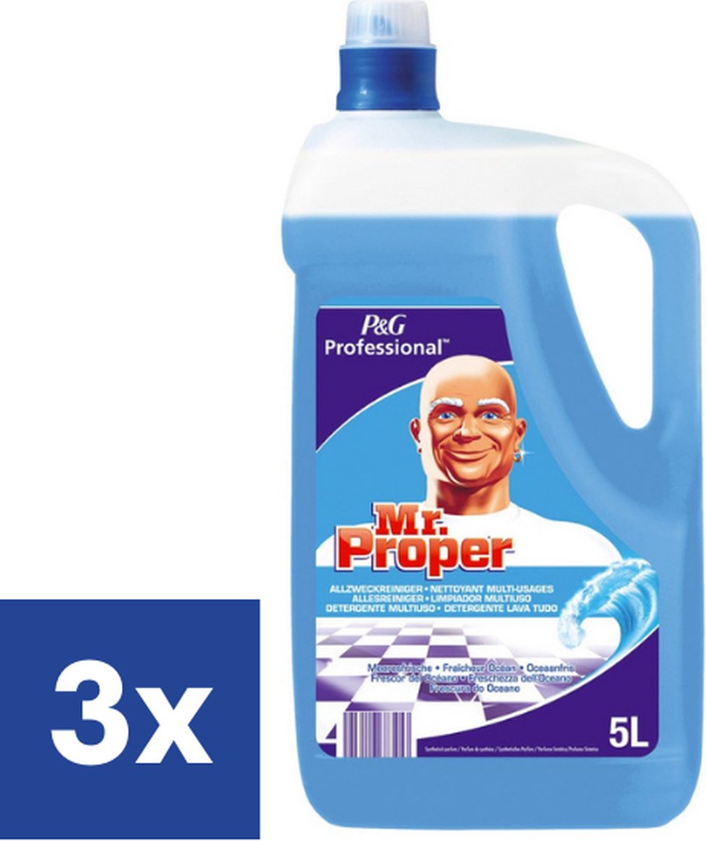 Mr. Proper Oceaan Allesreiniger (Voordeelverpakking) - 3 x 5 l