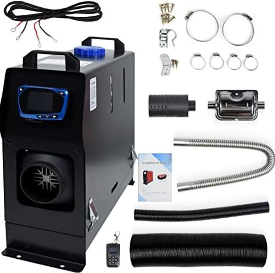 Universele autokachel (heater) 12Volt - 200Watt (12,5x10,5x9cm