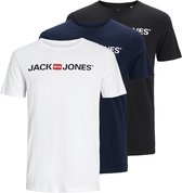 JACK&JONES JJECORP LOGO TEE SS CREW NECK 3PKMP NOOS Heren T-shirt - Maat XL