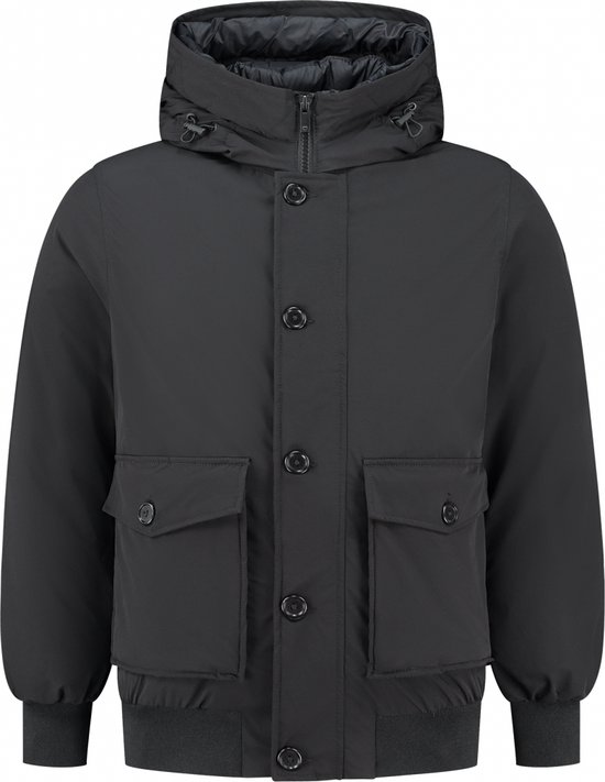 Purewhite - Heren Regular fit Jackets Padded - Black - Maat XL