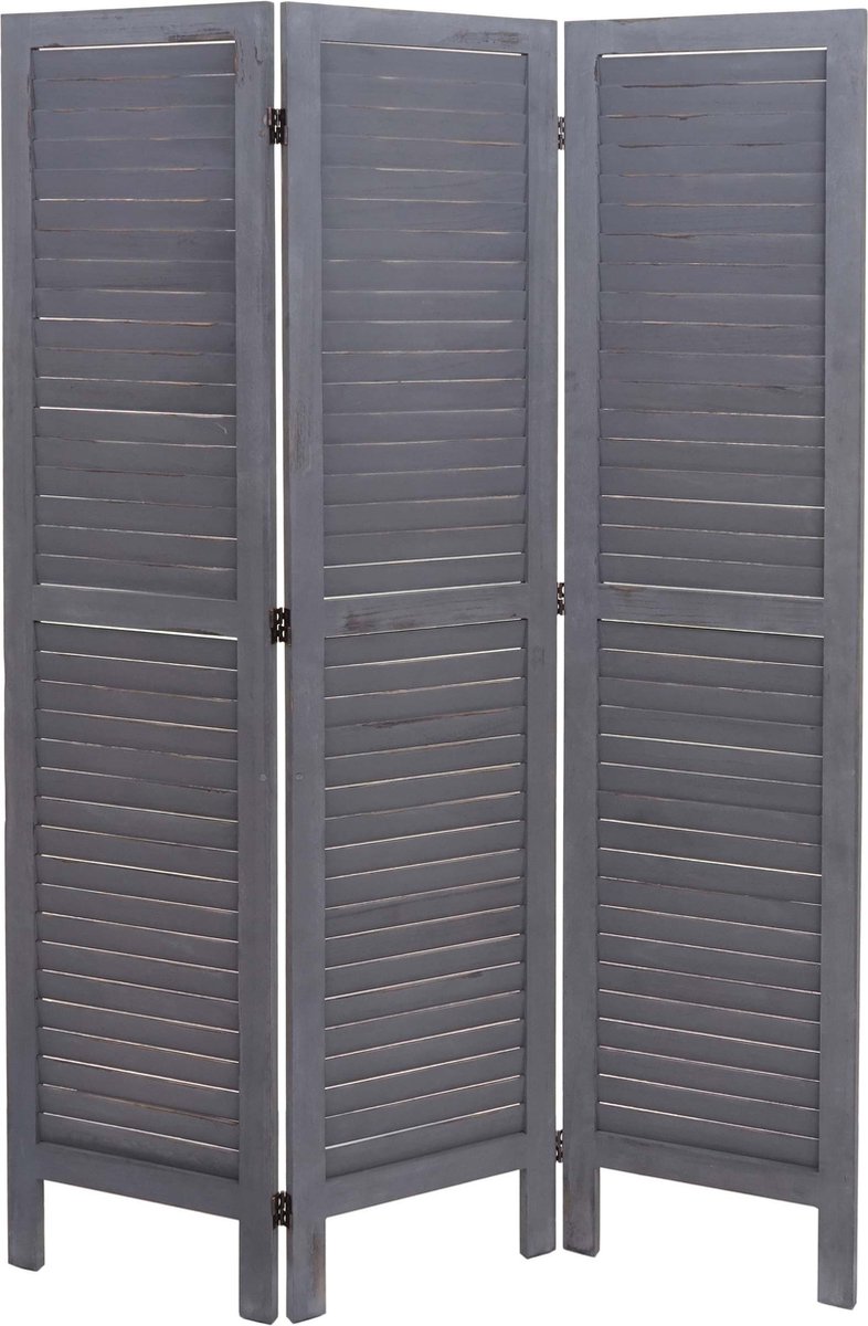MCW Kamerscherm -G30 privacyscherm shabby look 170x120cm ~ grijs