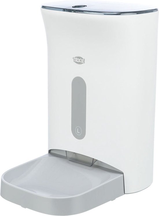 Trixie TX8 - Voederautomaat - Automatische Voerdispenser - 4,5 liter - Droogvoer