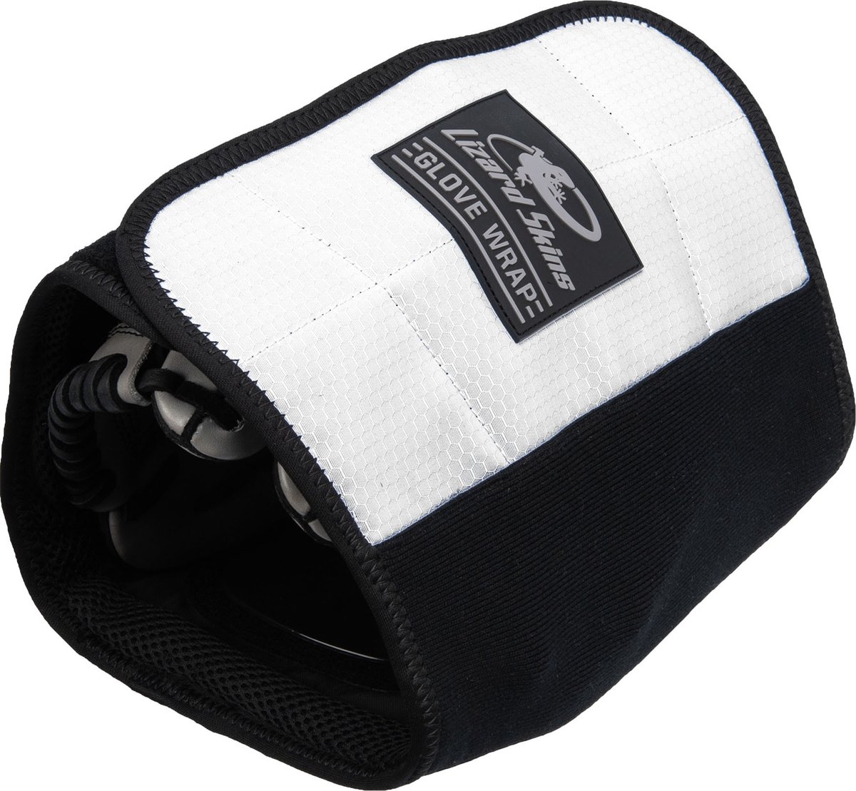 Hagedissenhuiden Handschoen Wrap Kleur Wit