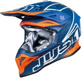 Just1 Helmet J39 Thruster Blue Orange M - Maat M - Helm