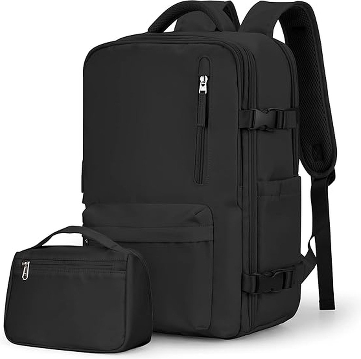 Cabin Bags voor Ryanair Underseat carry-ons Bag Women, Hand Bagage Bag Mannen reizen Backpack Cabin Size Laptop Backpack met USB-oplaadpoortschoenen Compartiment