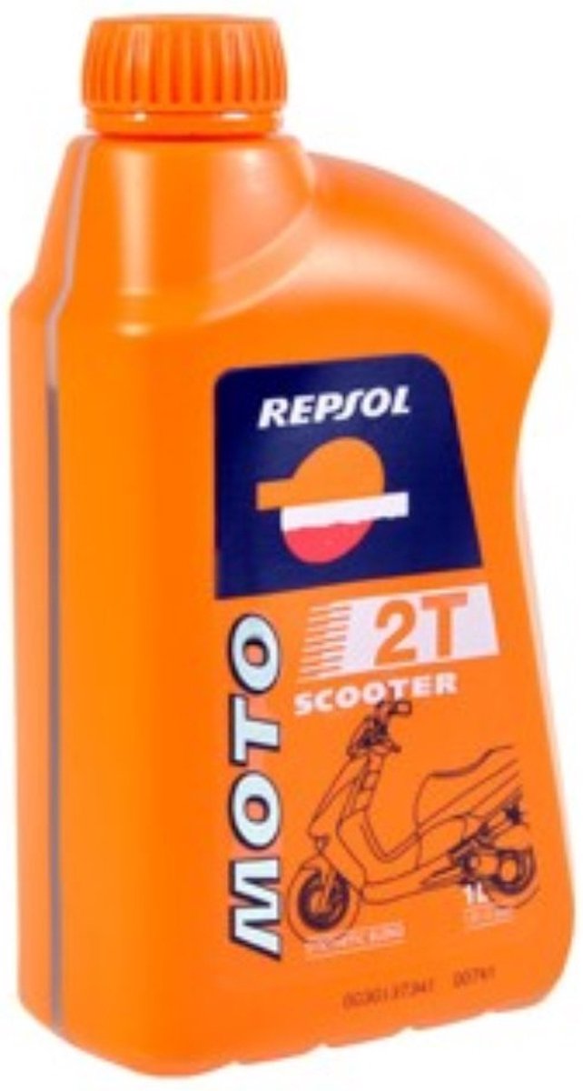 Motorolie Repsol Scooter 2T - 1 Liter