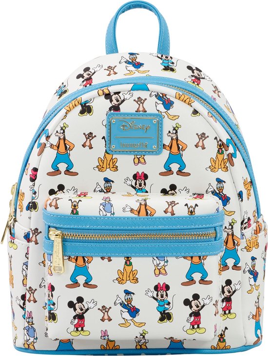 Disney Loungefly Mini sac à dos Mickey et Friends agitant
