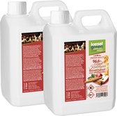 KieselGreen 10 Liter Bio-Ethanol met Kaneel/Appel Aroma - Bioethanol 96.6%, Veilig voor Sfeerhaarden en Tafelhaarden, Milieuvriendelijk - Premium Kwaliteit Ethanol voor Binnen en Buiten