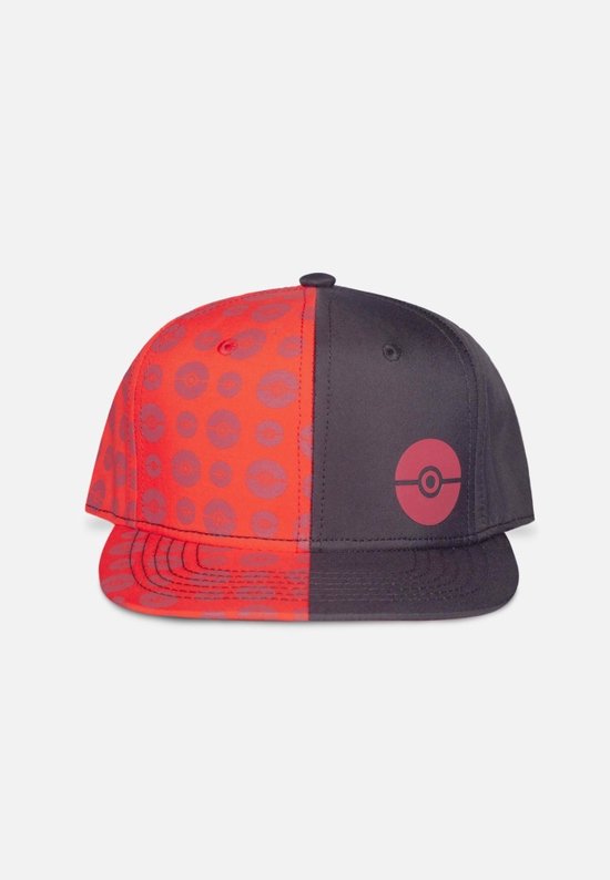 Pokémon - Poké Balls Snapback Pet - Rood/Zwart