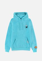 Sesame Street - Cookie Monster Teddy Novelty Hoodie/trui - XS - Blauw