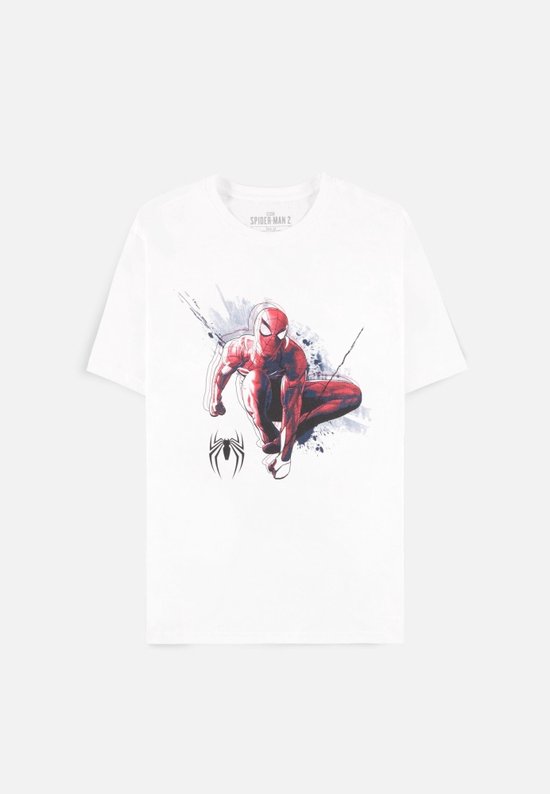 Marvel SpiderMan - T-shirt Homme Spider-Man 2 - M - Wit