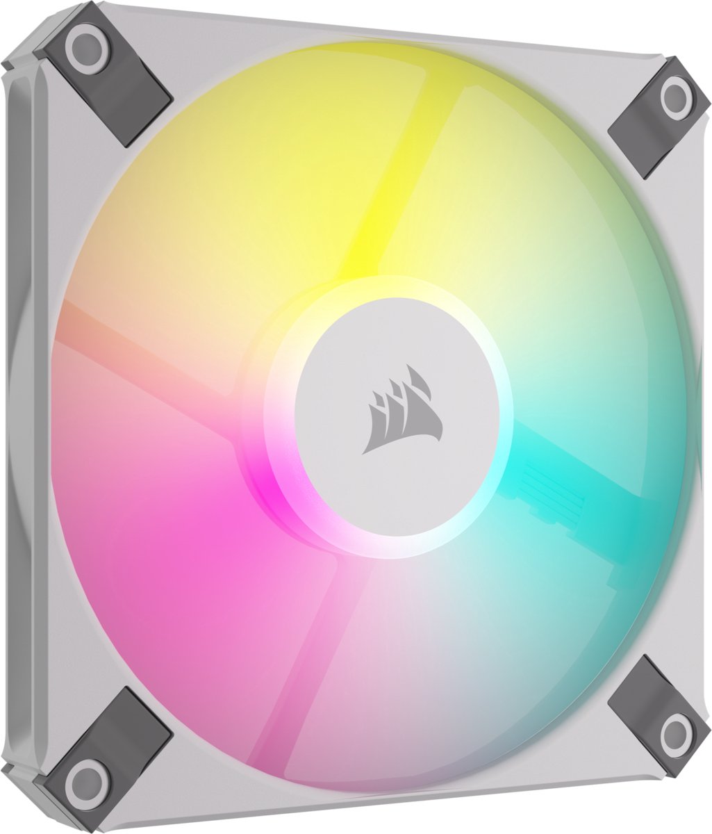 L�fter 120*120*15 AF120 RGB SLIM WHITE PWM Single