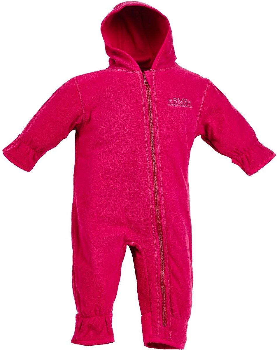 BMS Kinderen / Peuters Antarctic Clima-Fleece Baby Overall Cranberry