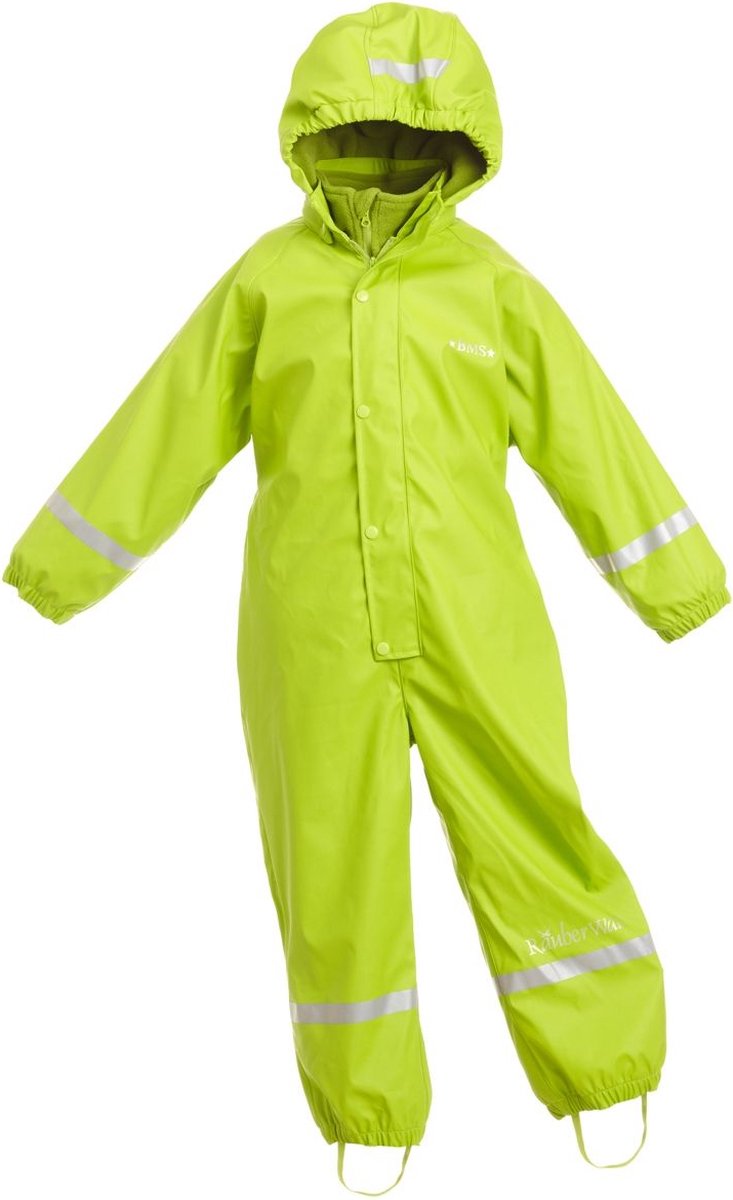 BMS Kinder Outdoor-overall Softskin-speelpak Räuberwald Limoen