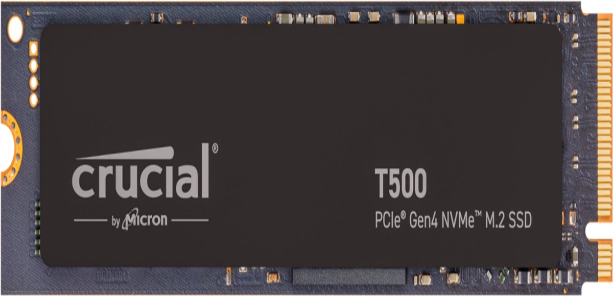 Crucial T500 PCIe Gen4 NVMe M.2 SSD - 1TB