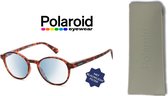 Leesbril Polaroid PLD0034-Havanna Rood-+3.00