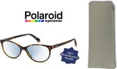 Leesbril Polaroid met blauwlichtfilter PLD0036-Havanna -+1.00