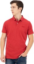 Superdry Classic Pique Polo Rouge S Homme