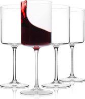 wijnglazen set van 4 - 17 oz kristallen wijnglazen