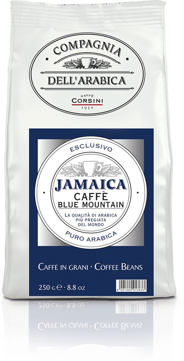 Café en grain de Jamaïque Blue Mountain : 250 Gr