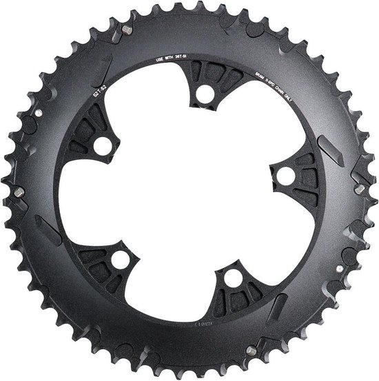 Kettingblad sram 50 tands steek 110 mat zwart redetap - ZWART van Merkloos — afbeelding 2