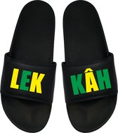 Cadeau Père Noël - Cadeau Noël - Cadeau La Haye - Chaussons de bain Ado Den Haag - Lekkah - Cadeau Chaussons de bain 48
