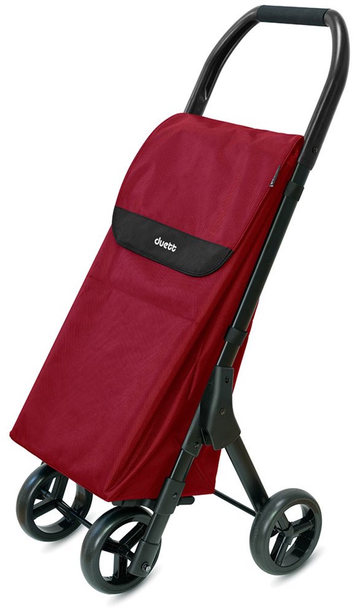 Duett Muuvi Winkelwagen Rood