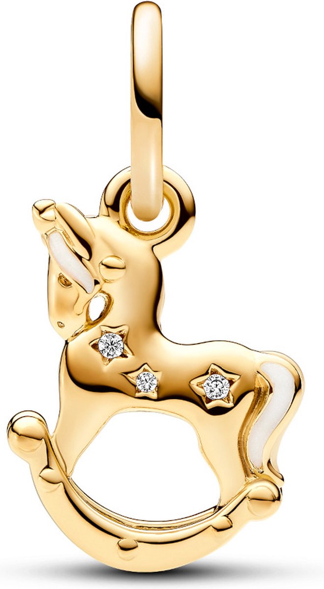 Charm Ou Pendentif Cheval à Bascule - Pour Collier Ou Bracelet - Neuf Sans Emballage