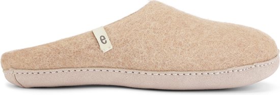 Foto: Egos copenhagen dames sloffen slipper beige maat 42