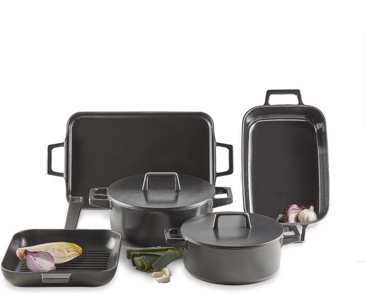 Habonne Baron Braadpan met deksel - 25cm