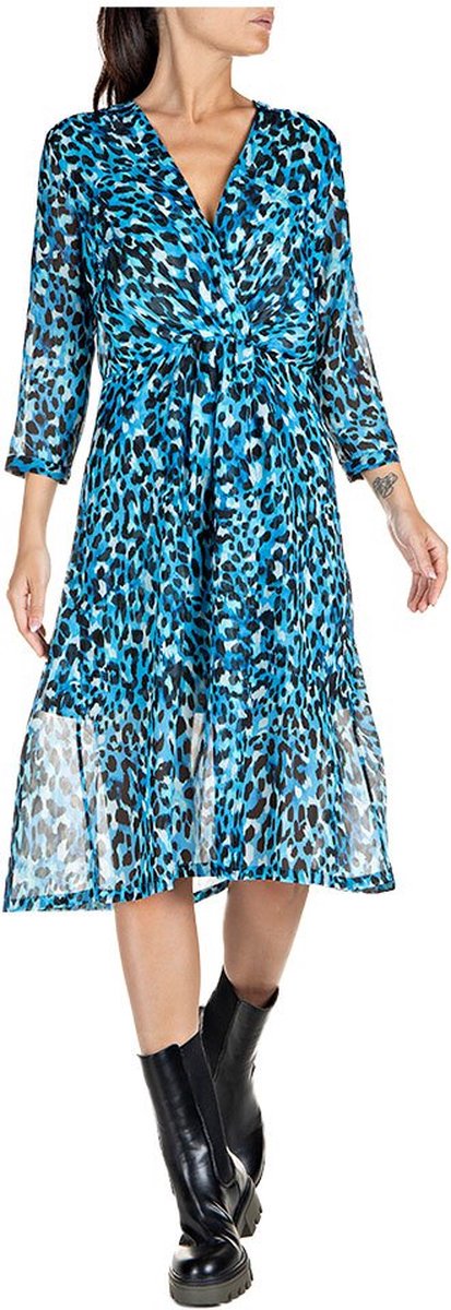 Replay W9680.000.73604.010 Jurk Blauw XS Vrouw