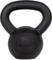 VirtuFit Kettlebell Pro - Kettle Bell - Gietijzer - 8 kg - Zwart - Sport Gewicht - Ergonomische & Brede Handgreep - Geschikt voor CrossFit & Fitness - Conditietraining