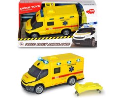 foto van Dickie Toys - Iveco Daily Ambulance Be - Ziekenwagen