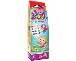 Glibbi Water Colours 3x3 pack - Zimpli Kids - Badspeelgoed