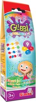 Glibbi Water Colours 3x3 pack - Zimpli Kids - Badspeelgoed