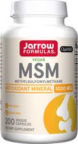 MSM Sulfur 200 capsules - methylsulfonylmethaan | Jarrow Formulas