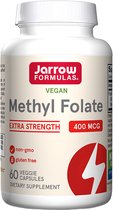 5-MTHF Methylfolate 400mcg 60 capsules, biologisch beschikbaar foliumzuur | Jarrow Formulas