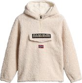 Napapijri K T-burgee Sweatshirt Met Capuchon Beige 12 Years Jongen