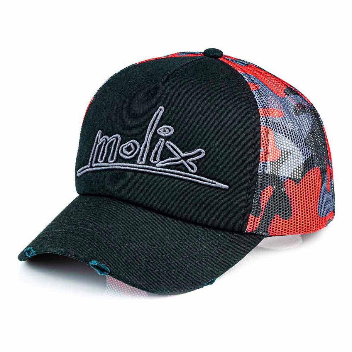 Molix Destroyed 2.0 Pet Zwart Man,Vrouw