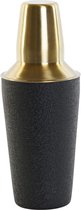 Cocktailshaker Glam – RVS – Zwart/Goud – Ø 9,5 x H 22 cm