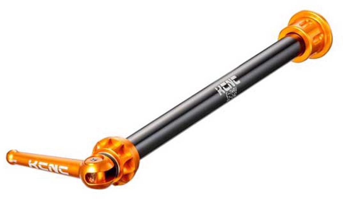 Kcnc Kqr06 Sp-lite Shimano/fox Achteras Met Steekas Zwart,Goud 12 x 142 mm