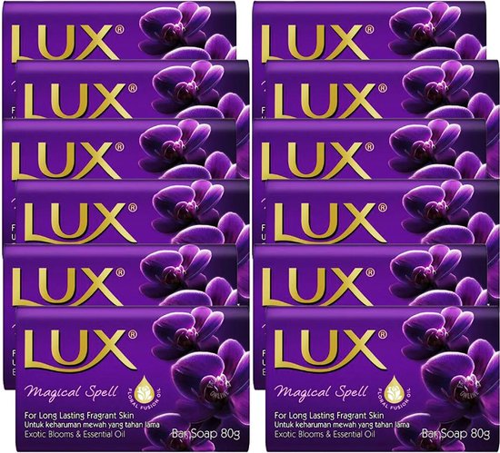 LUX Magical Spell Bar Soap - 12 x 80 g