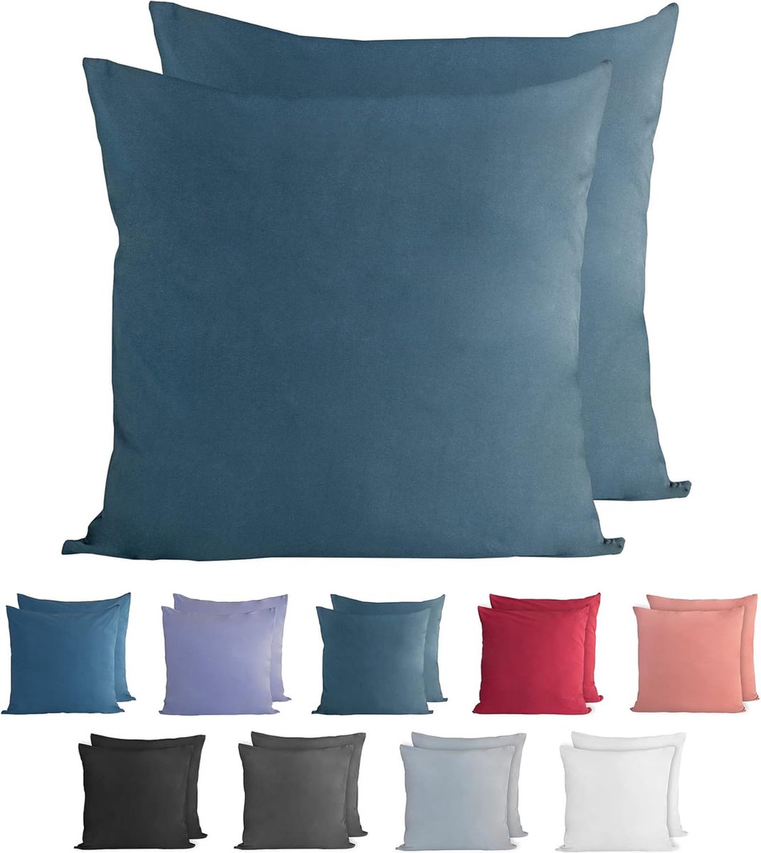 Set van luxe kussenslopen - kussensloop set - woonkamer